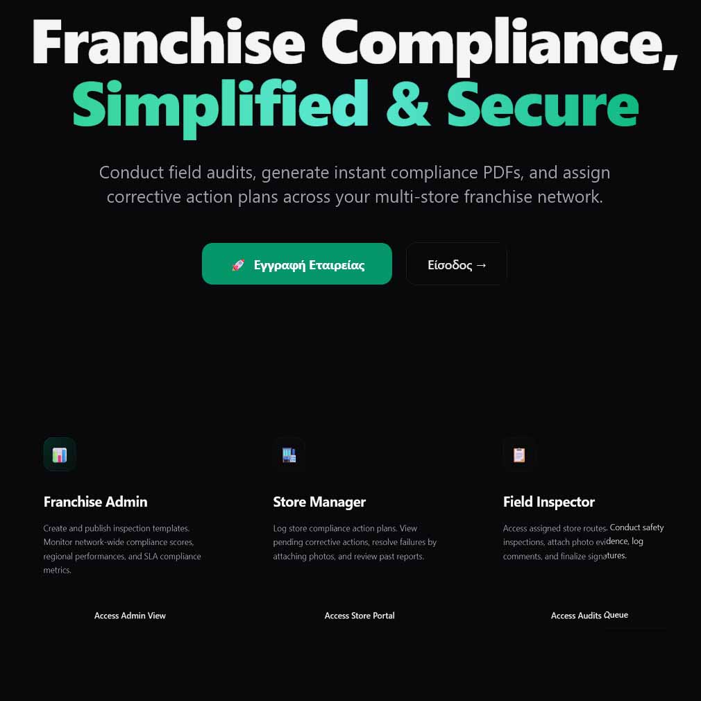 AuditFlow franchise